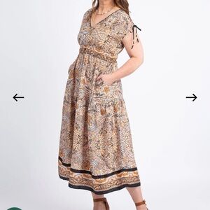 Bohemian style lightweight dress